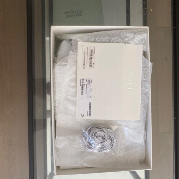 Alexander McQueen Oversized Court Trainer 'White Black' Size 40.5 - Picture 5 of 10